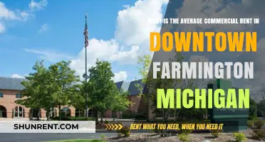 Exploring Average Commercial Rent in Downtown Farmington, Michigan