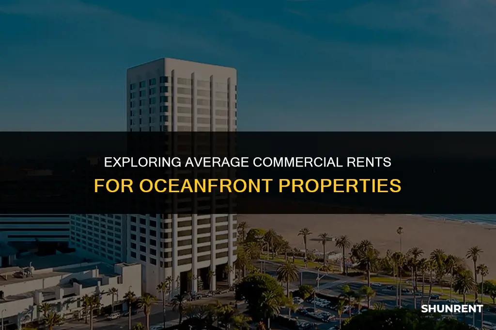 what is the average commercial rent oceanfront