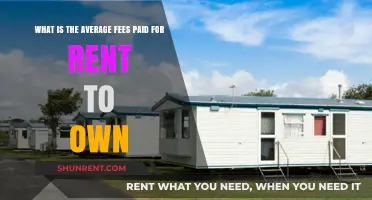 Understanding Average Rent-to-Own Fees: What Tenants Typically Pay
