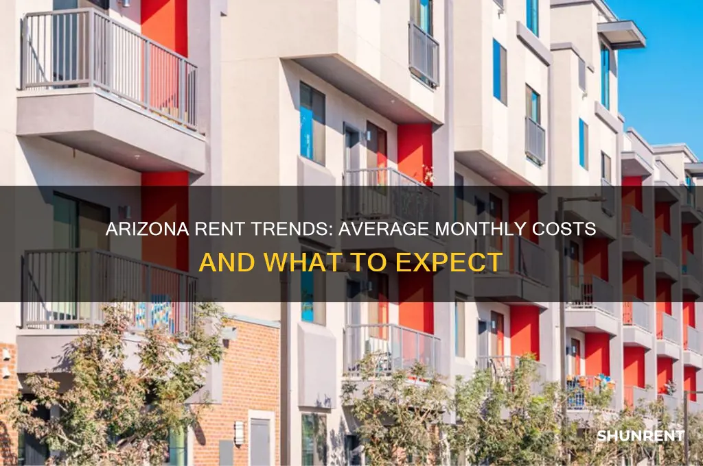 what is the average monthly rent in arizona