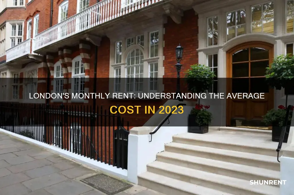 what is the average monthly rent in london