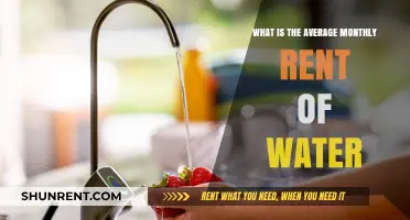 Understanding Average Monthly Water Rent Costs: A Comprehensive Guide