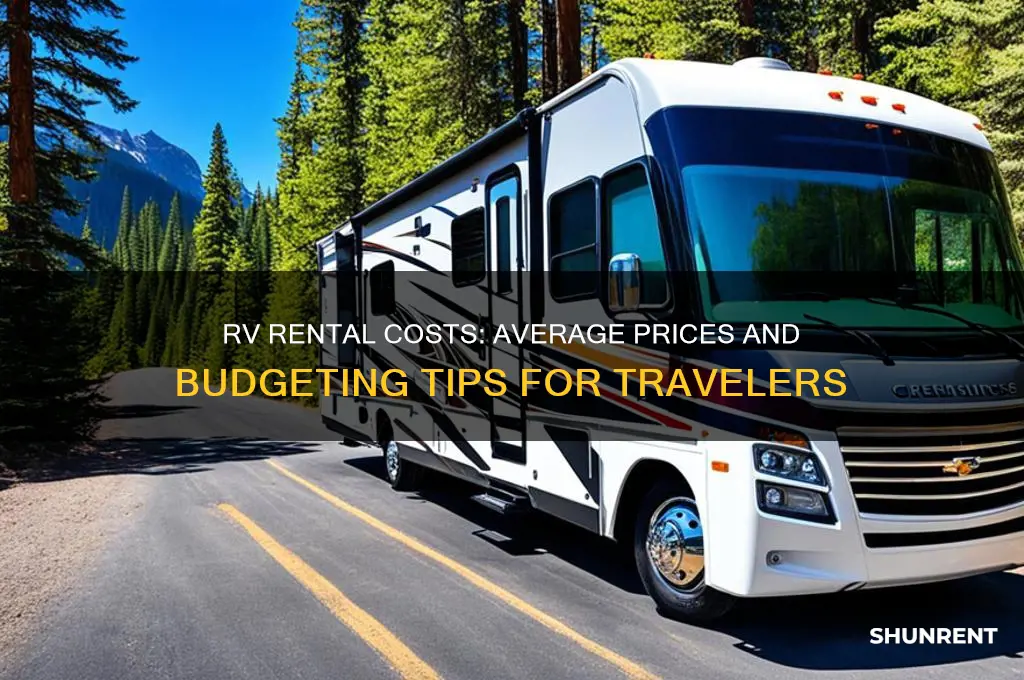 what is the average price to rent an rv
