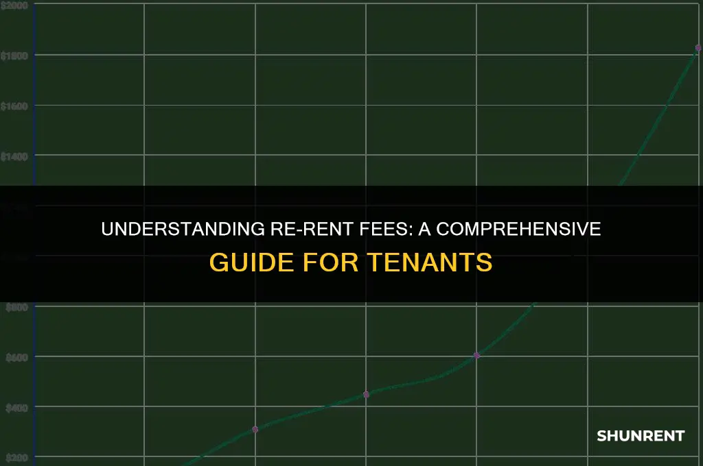 what is the average re-rent fee