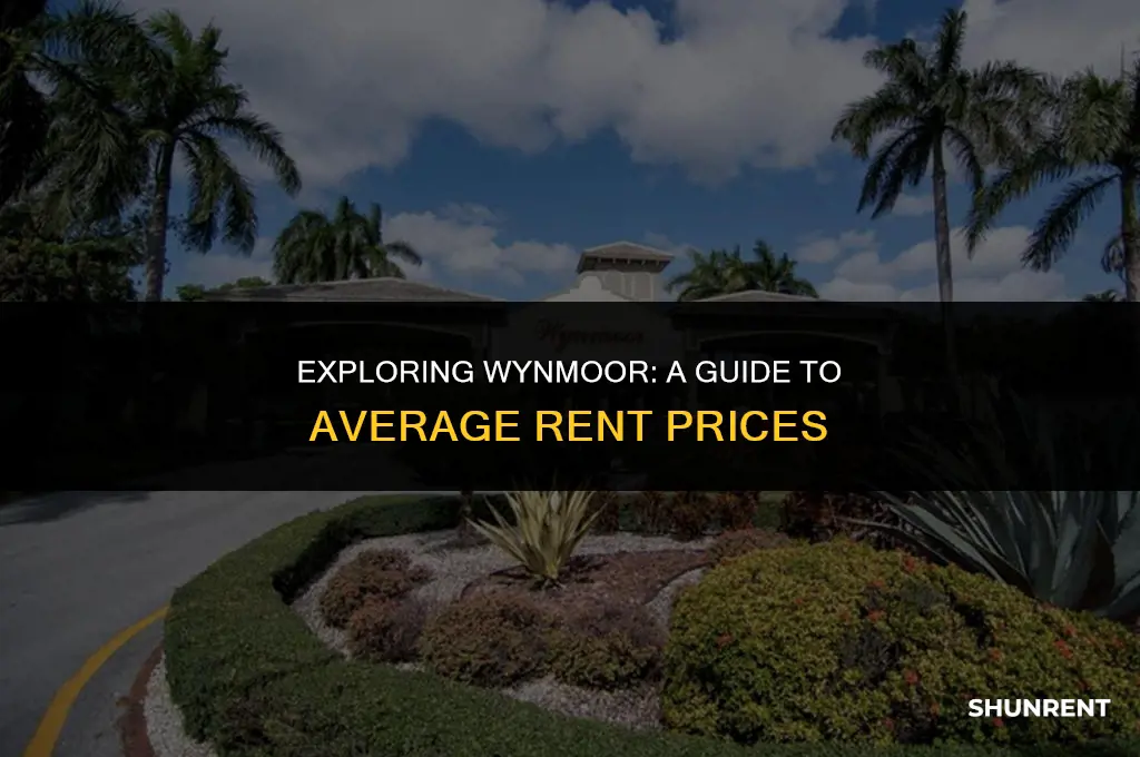 what is the average rent at wynmoor