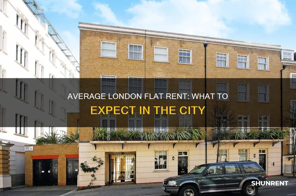 what is the average rent for a flat in london
