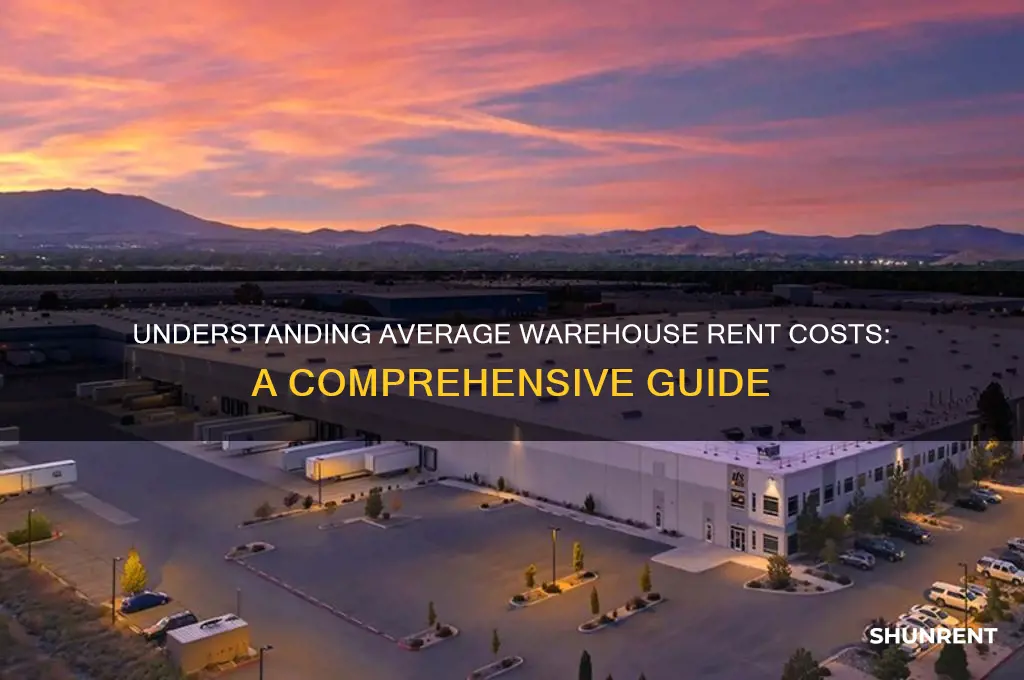 what is the average rent for a warehouse