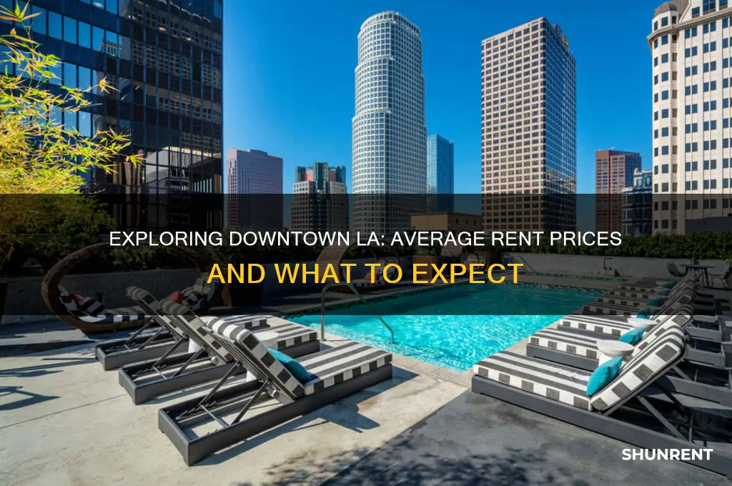 what is the average rent for downtown la