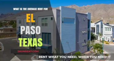 El Paso, Texas: Unveiling the Average Rent in 2023