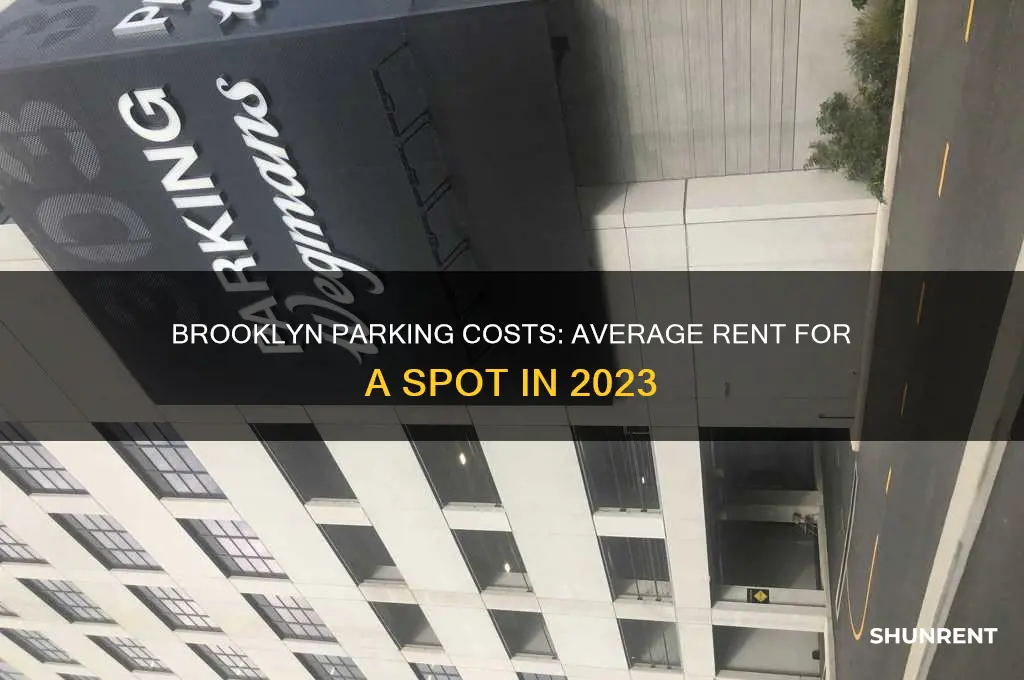 what is the average rent for parking in brooklyn