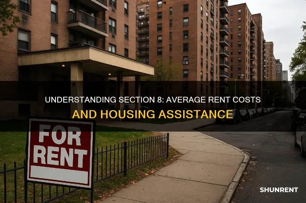 what is the average rent for section 8