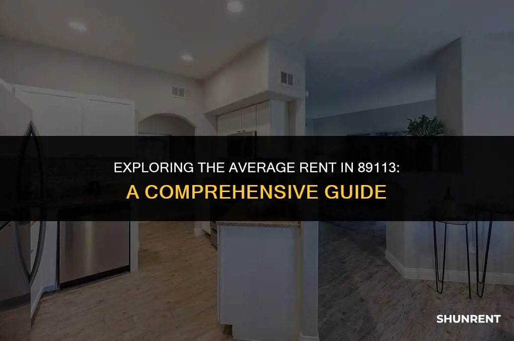 what is the average rent in 89113