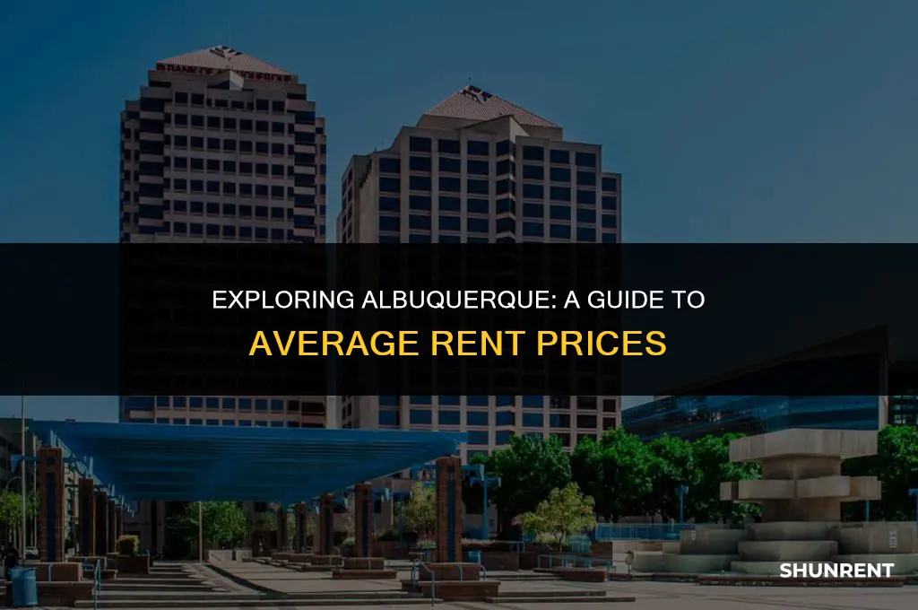 what is the average rent in albuquerque