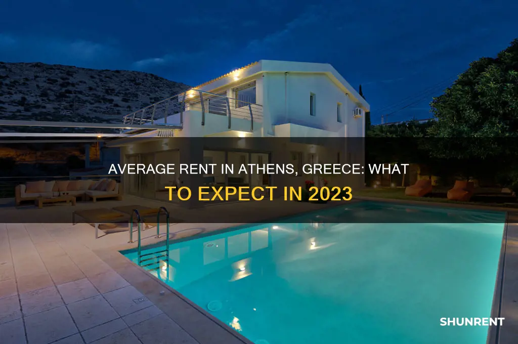 what is the average rent in athens greece