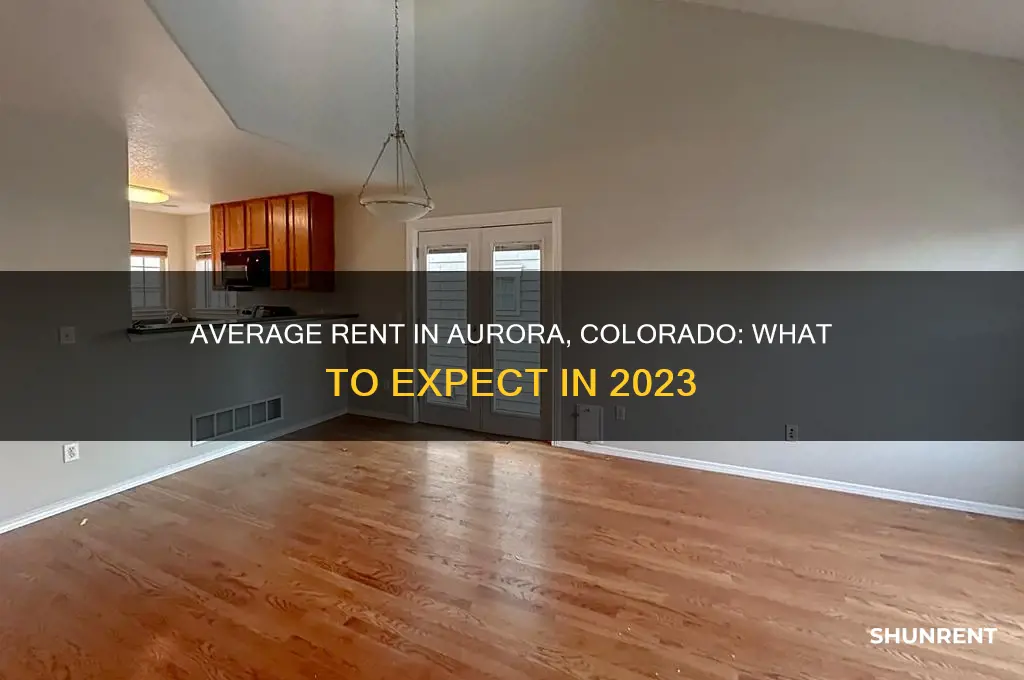 what is the average rent in aurora colorado