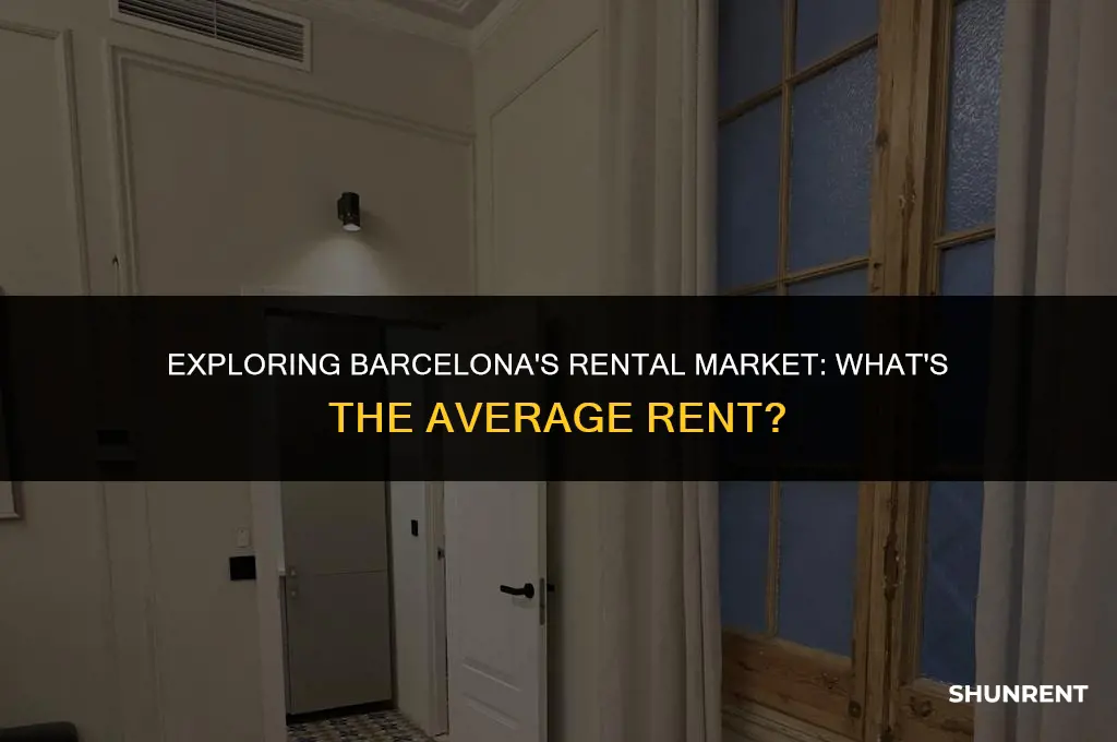 what is the average rent in barcelona