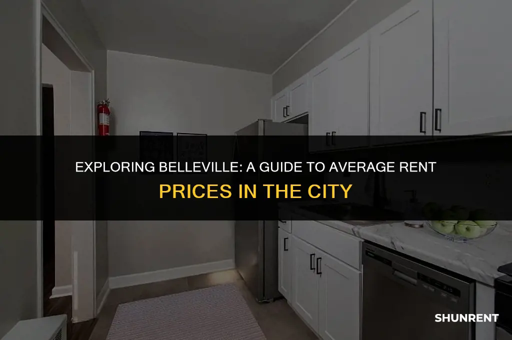 what is the average rent in belleville