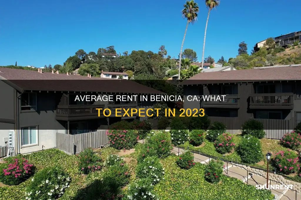 what is the average rent in benicia ca