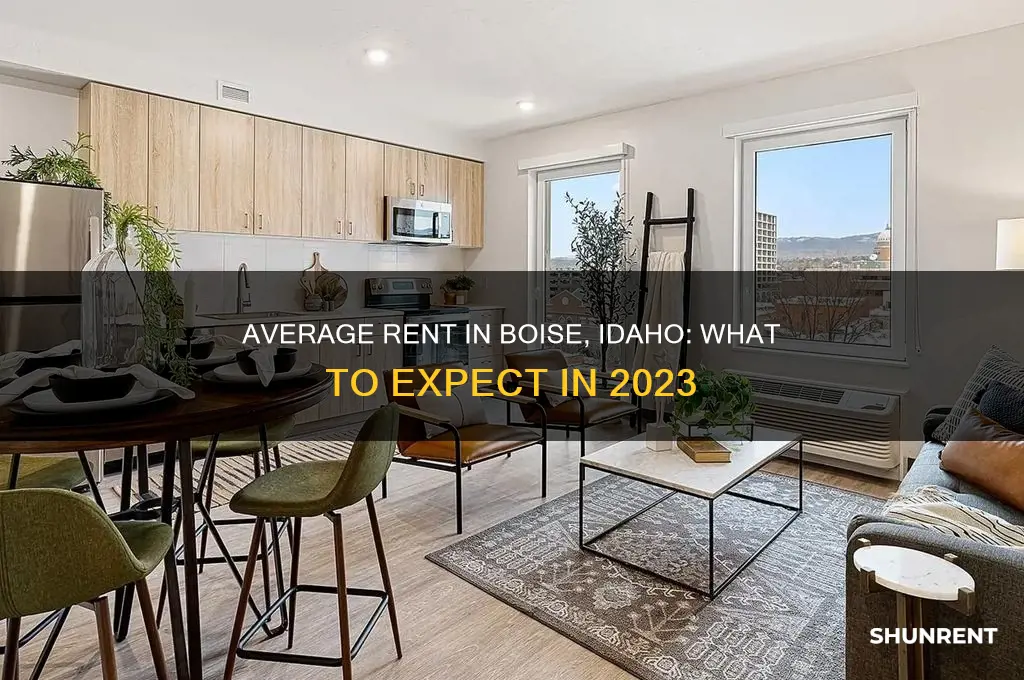 what is the average rent in boise idaho