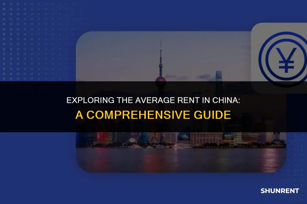 what is the average rent in china
