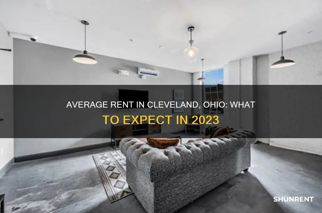 what is the average rent in cleveland ohio
