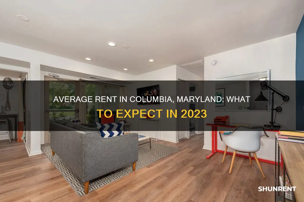 what is the average rent in columbia maryland