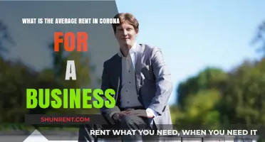 Average Business Rent in Corona: What to Expect in 2023