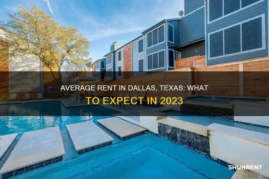 what is the average rent in dallas texas