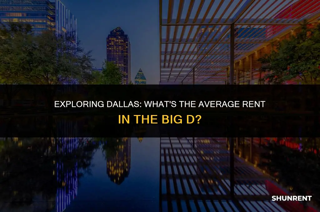 what is the average rent in dallas