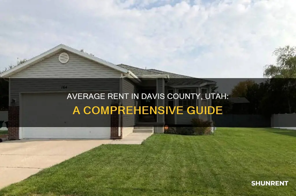what is the average rent in davis county utah