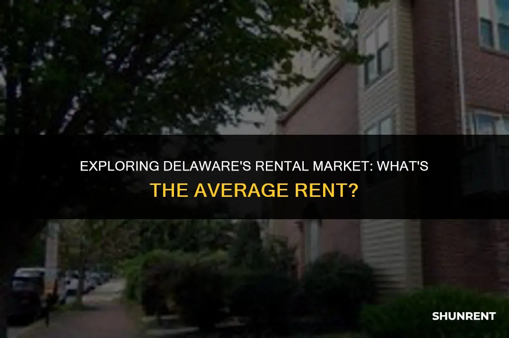 what is the average rent in delaware