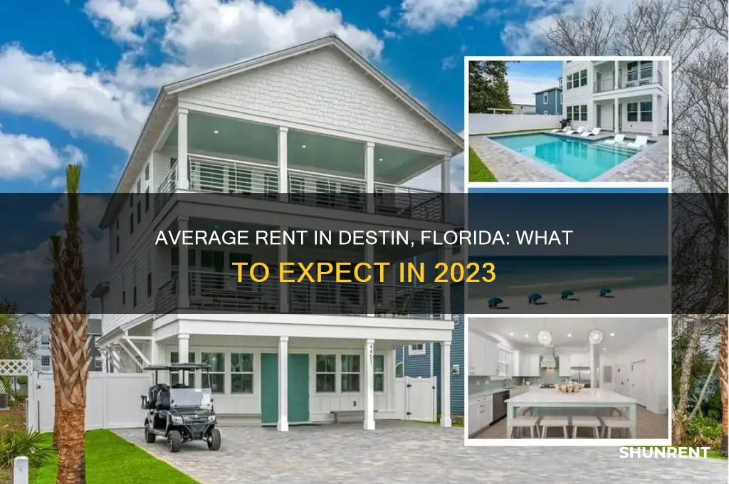 what is the average rent in destin florida