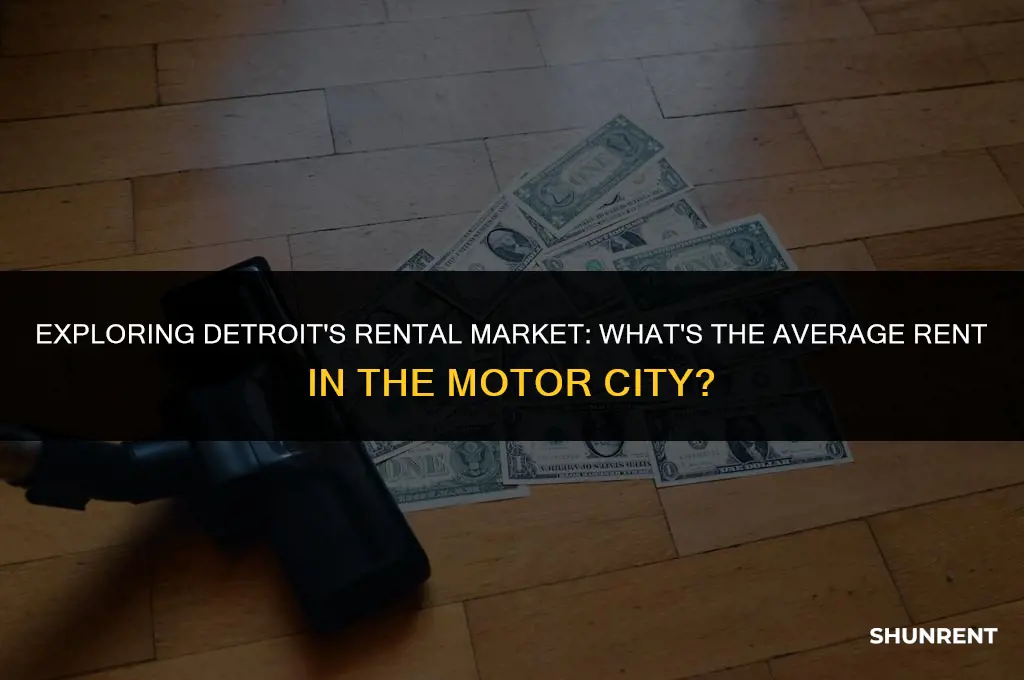 what is the average rent in detroit