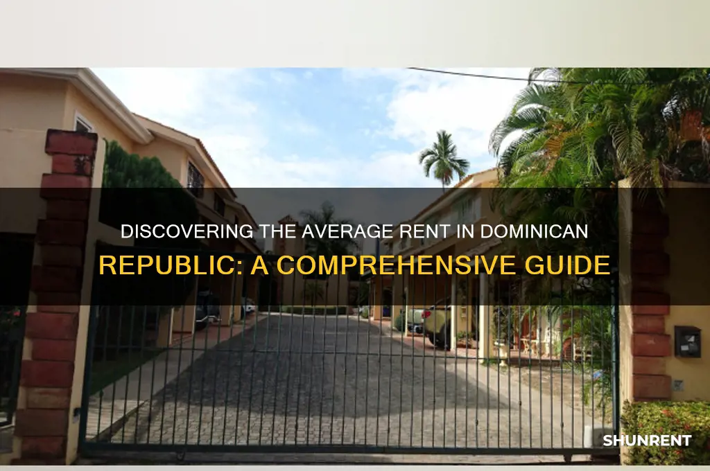 what is the average rent in dominican republic