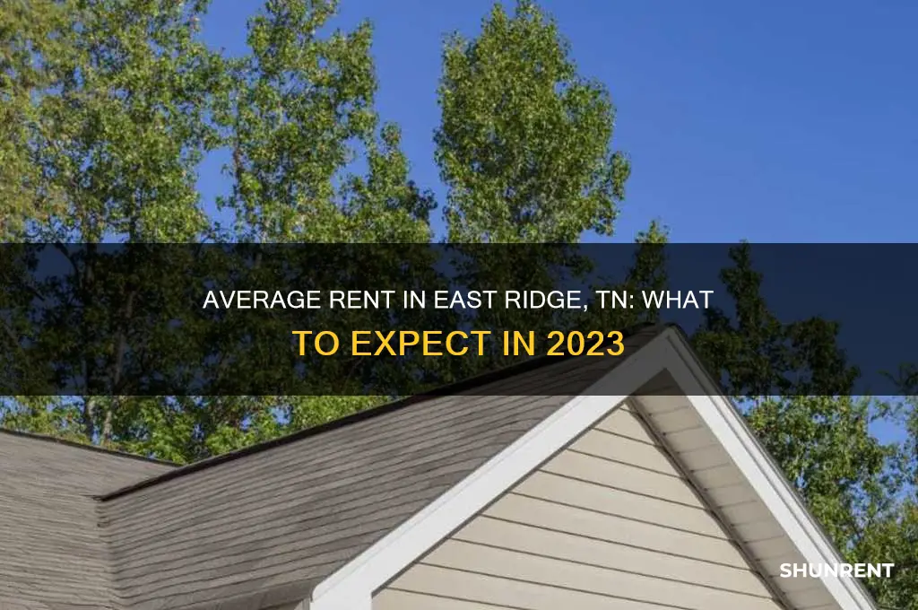 what is the average rent in east ridge tn