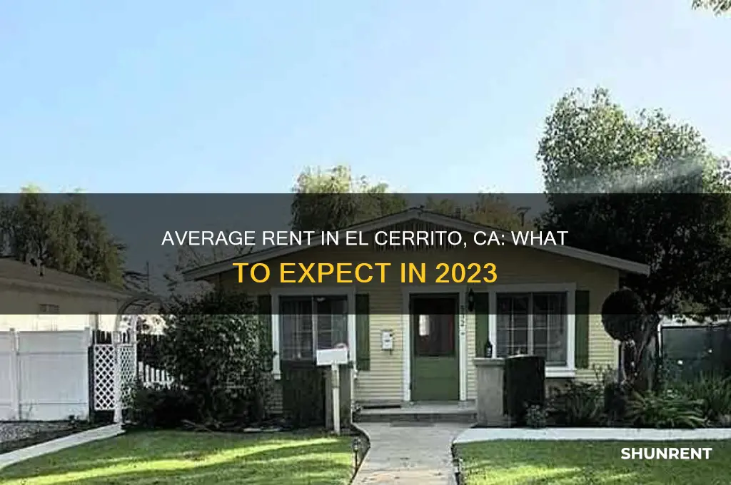 what is the average rent in el cerrito ca