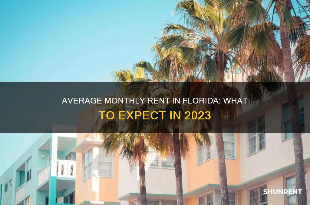 what is the average rent in florida per month