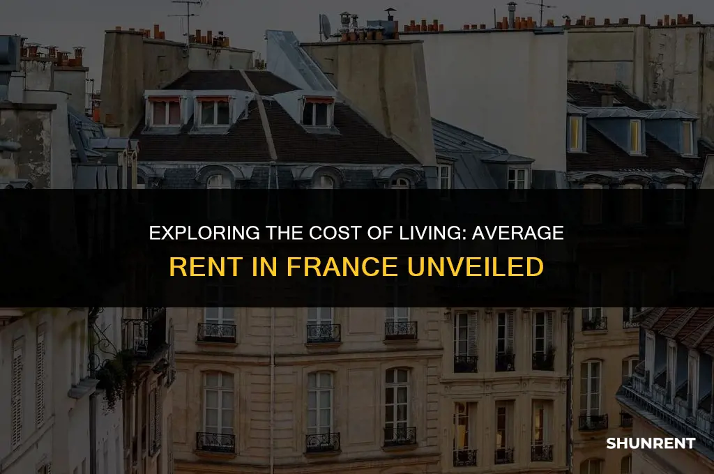 what is the average rent in france