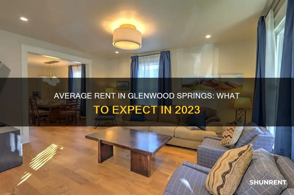 what is the average rent in glenwood springs