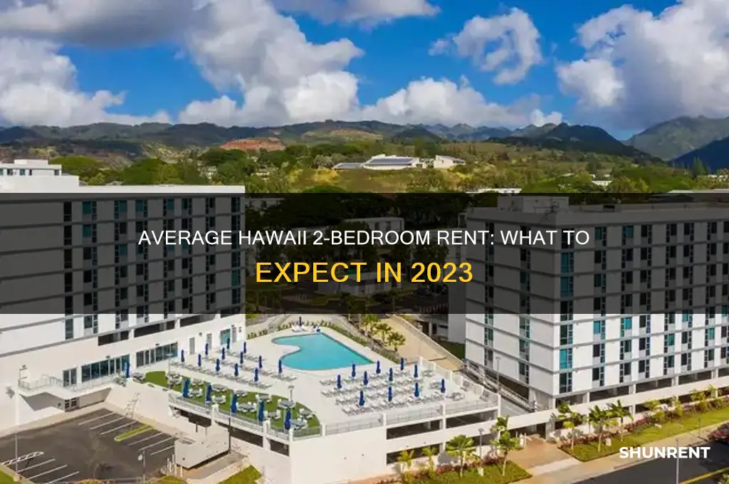 what is the average rent in hawaii for a 2bedroom