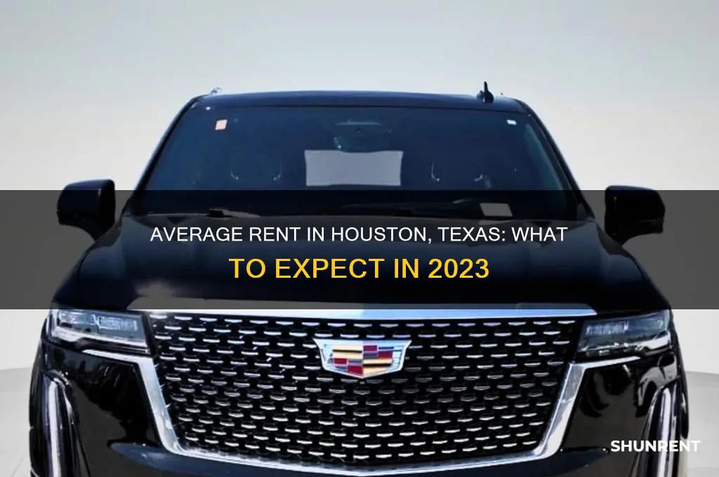 what is the average rent in houston texas