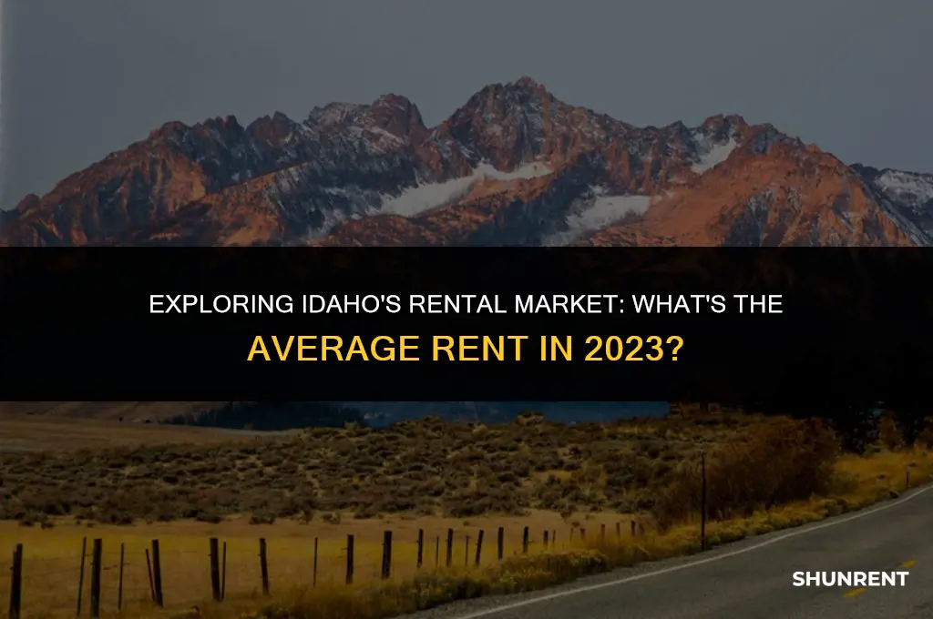 what is the average rent in idaho