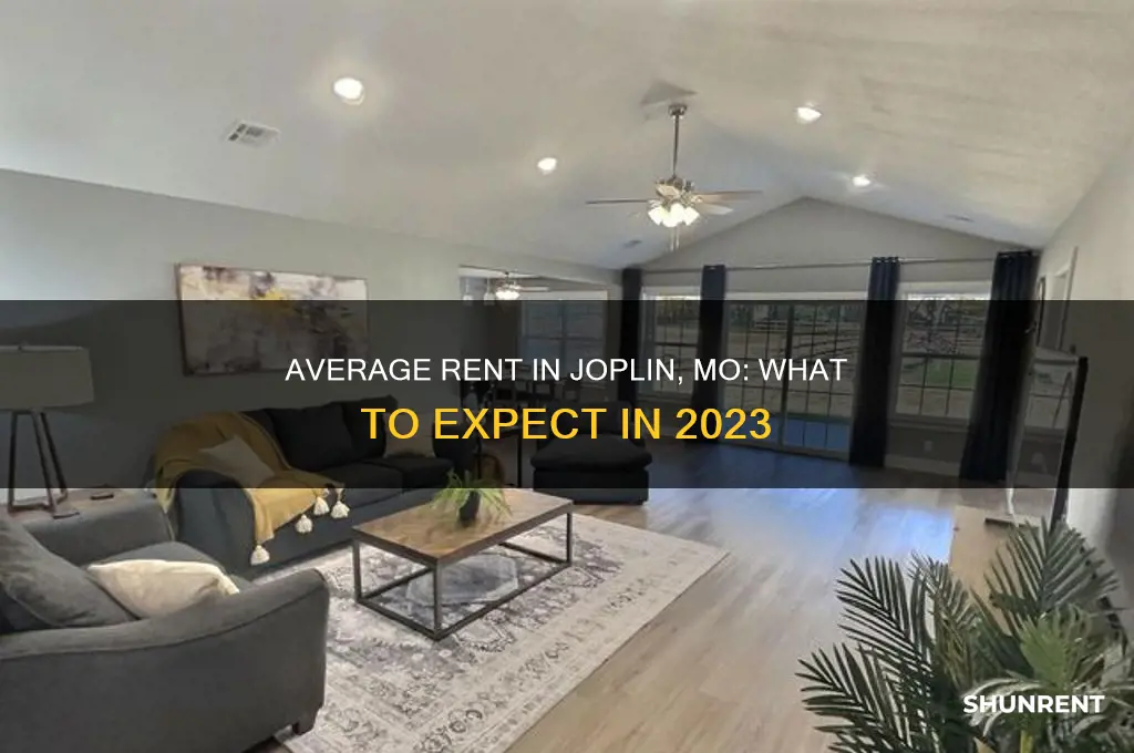what is the average rent in joplin mo