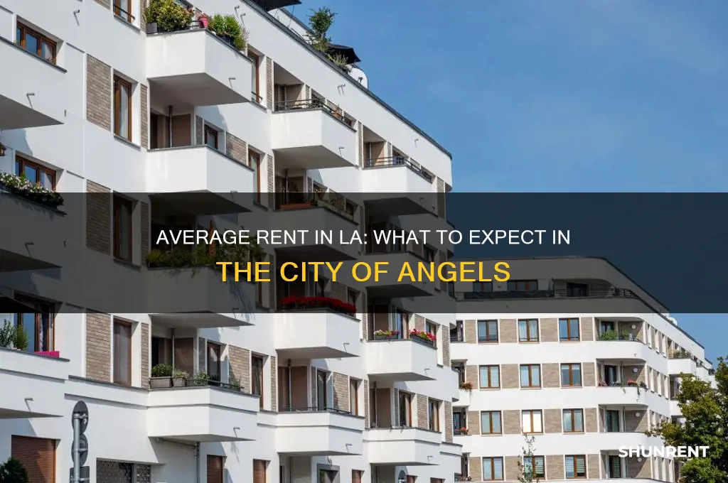 what is the average rent in la
