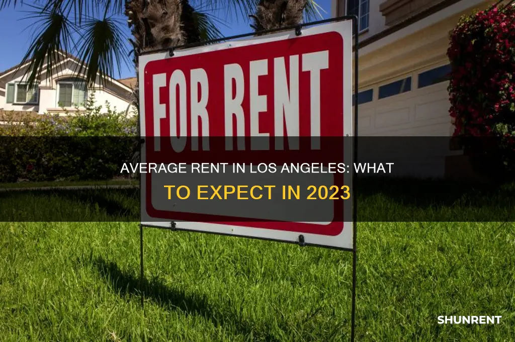 what is the average rent in los angeles ca