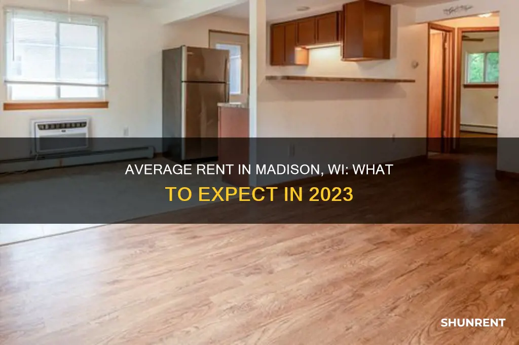 what is the average rent in madison wi