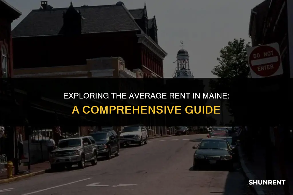 what is the average rent in maine