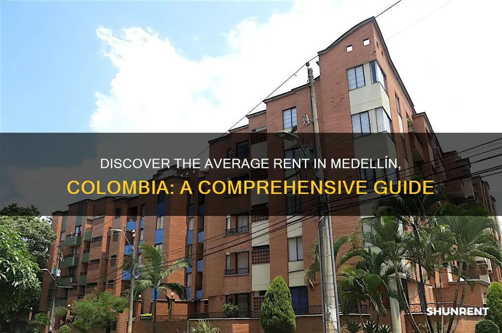 what is the average rent in medellin colombia