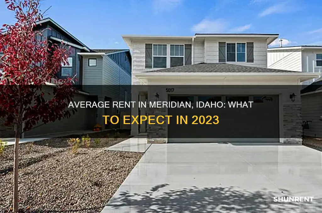 what is the average rent in meridian idaho