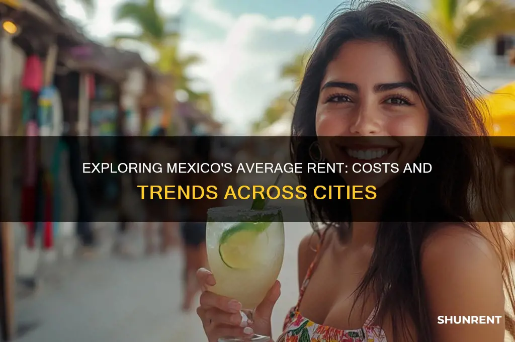 what is the average rent in mexico